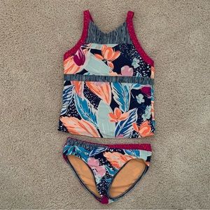 Athleta Girl Paradise Splash Tankini - VGUC